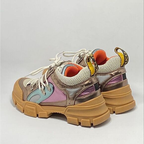 Gucci Flashtrek Leather Sneaker size 36.5 - Picture 6 of 14